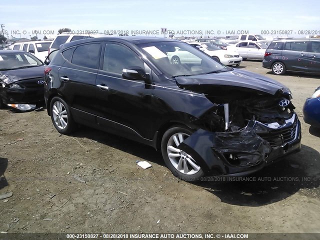 KM8JU3AC3CU404101 - 2012 HYUNDAI TUCSON GLS/LIMITED 黑色 照片 1