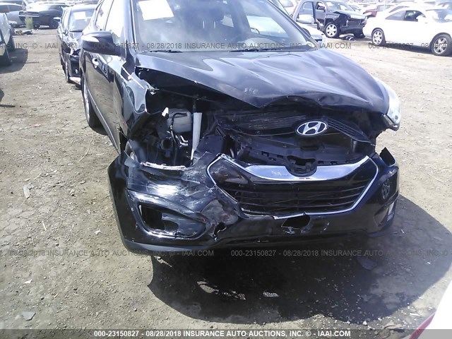 KM8JU3AC3CU404101 - 2012 HYUNDAI TUCSON GLS/LIMITED 黑色 照片 6