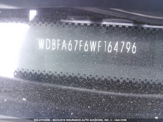 WDBFA67F6WF164796 - 1998 MERCEDES-BENZ SL 500 GRAY photo 9