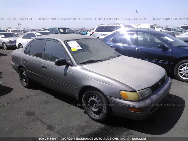 1NXAE09B1SZ342848 - 1995 TOYOTA COROLLA LE/DX GRAY photo 1