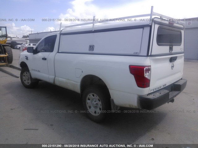 1N6AA1R93HN559319 - 2017 NISSAN TITAN XD S/SV WHITE photo 3