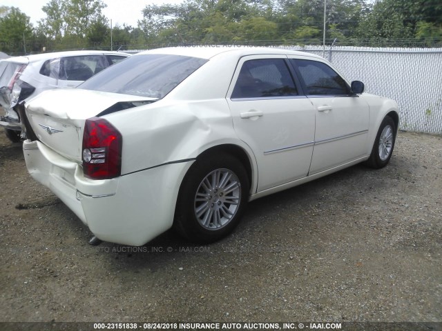 2C3KA53G48H109844 - 2008 CHRYSLER 300 TOURING WHITE photo 4