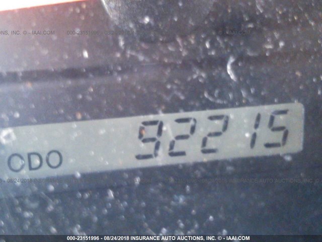 4T1BE32K54U901482 - 2004 TOYOTA CAMRY LE/XLE/SE BLUE photo 7