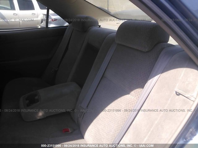 4T1BE32K54U901482 - 2004 TOYOTA CAMRY LE/XLE/SE BLUE photo 8