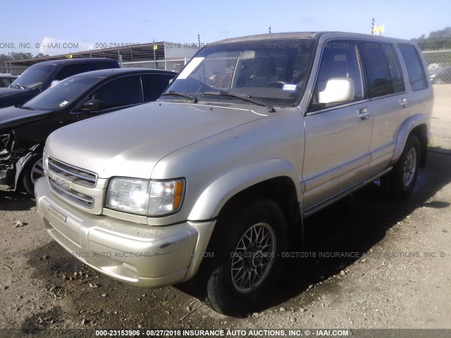 JACDS58X217J01753 - 2001 ISUZU TROOPER S/LS/LIMITED 金色 照片 2