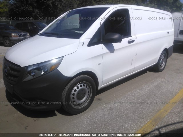 WD3PG2EA2G3121462 - 2016 MERCEDES-BENZ METRIS WHITE photo 2