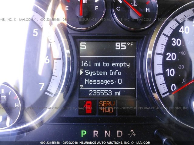 1D3HV18T59S789036 - 2009 DODGE RAM 1500 BLUE photo 7