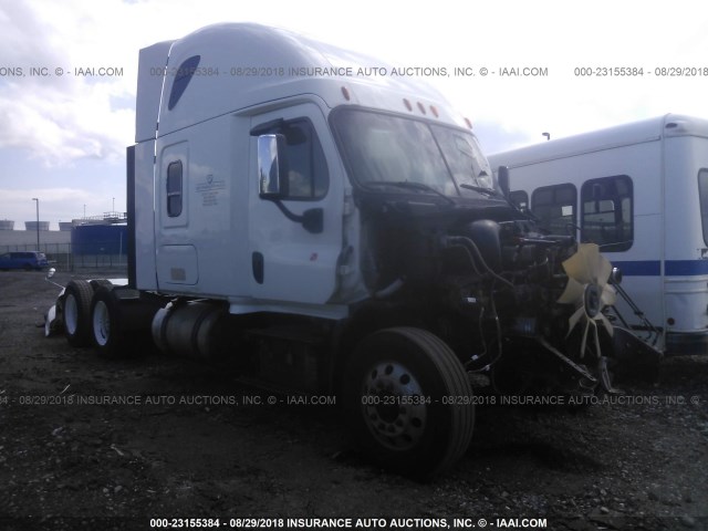 3AKJGLD51ESFZ1744 - 2014 FREIGHTLINER CASCADIA 125  WHITE photo 1