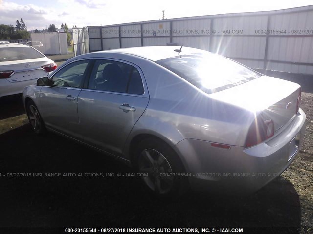 1G1ZC5E19BF384124 - 2011 CHEVROLET MALIBU 1LT SILVER photo 3