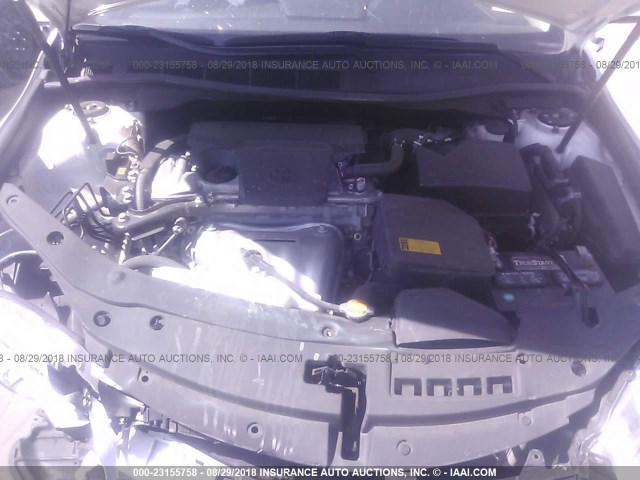 4T1BF1FK6FU030879 - 2015 TOYOTA CAMRY LE/XLE/SE/XSE WHITE photo 10