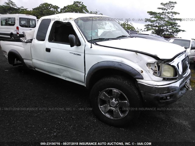 5TEWN72N63Z291072 - 2003 TOYOTA TACOMA XTRACAB WHITE photo 6