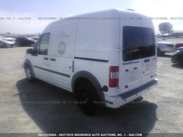 NM0LS7DNXAT029265 - 2010 FORD TRANSIT CONNECT XLT WHITE photo 3