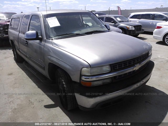 2GCEC19T1Y1309413 - 2000 CHEVROLET SILVERADO C1500 GRAY photo 1