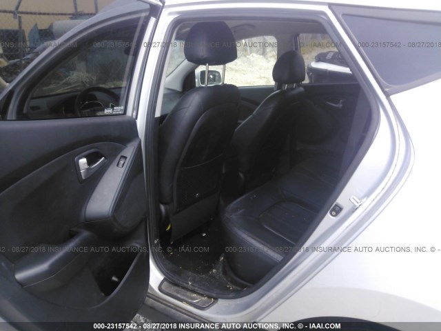 KM8JUCAC6CU403489 - 2012 HYUNDAI TUCSON GLS/LIMITED 银色 照片 8