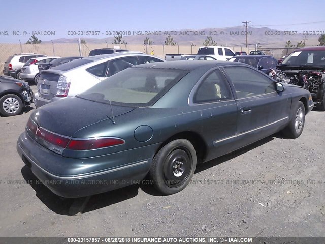 1LNLM91V3TY608340 - 1996 LINCOLN MARK VIII LSC/DIAMOND ANNIVERSARY GREEN photo 4