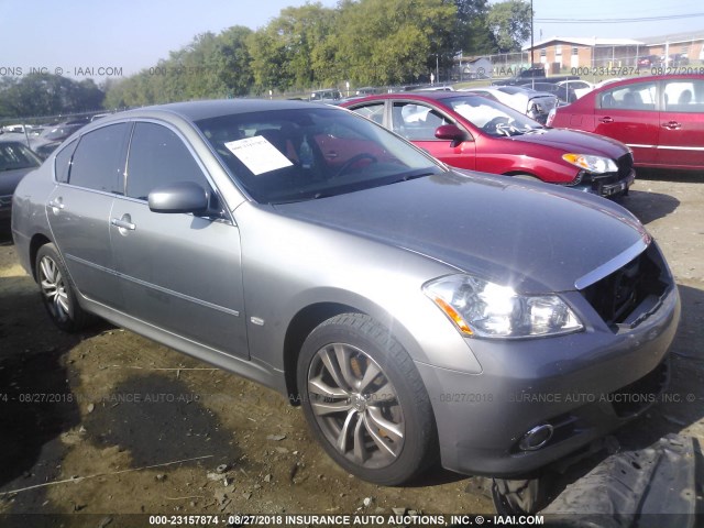 JNKAY01F68M655055 - 2008 INFINITI M35 SPORT SILVER photo 1