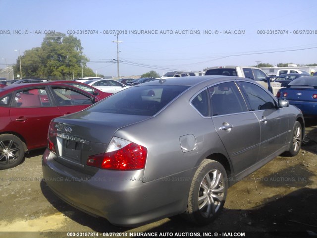 JNKAY01F68M655055 - 2008 INFINITI M35 SPORT SILVER photo 4