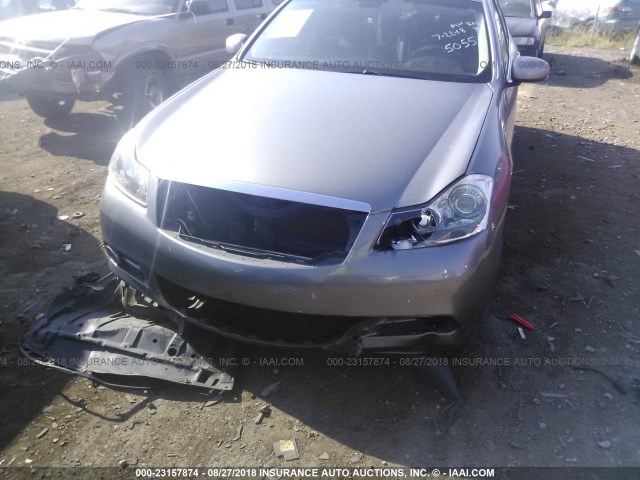 JNKAY01F68M655055 - 2008 INFINITI M35 SPORT SILVER photo 6