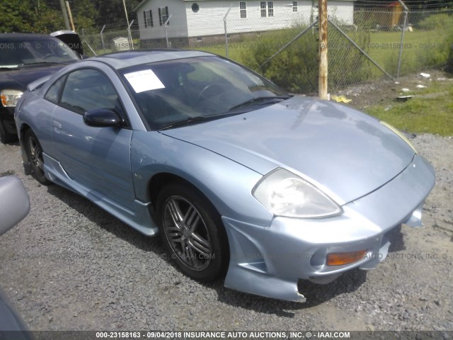 4A3AC84H93E072278 - 2003 MITSUBISHI ECLIPSE GT BLUE photo 1