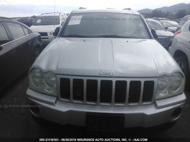 1J4GR48KX6C167601 - 2006 JEEP GRAND CHEROKEE LAREDO/COLUMBIA/FREEDOM 银色 照片 6
