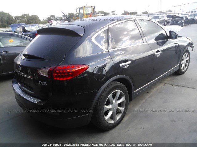 JN1AJ0HP0AM702514 - 2010 INFINITI EX35 JOURNEY BLACK photo 4