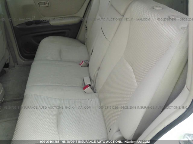 JTEGP21A640004682 - 2004 TOYOTA HIGHLANDER LIMITED WHITE photo 8