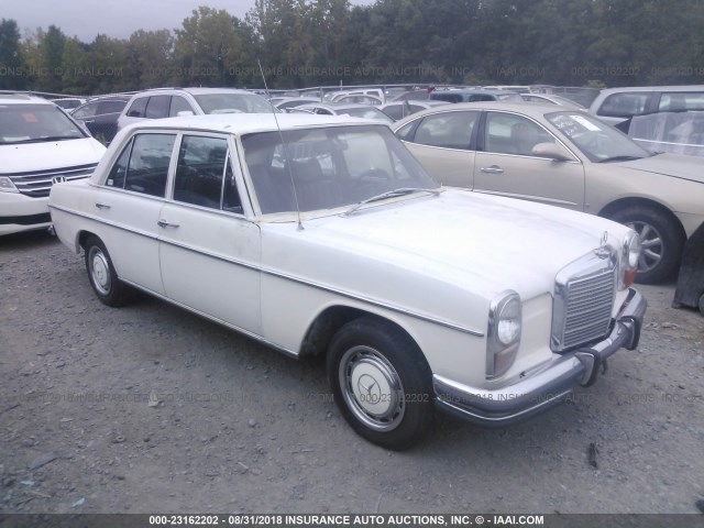 1401112007390 - 1972 MERCEDES-BENZ 230 WHITE photo 1