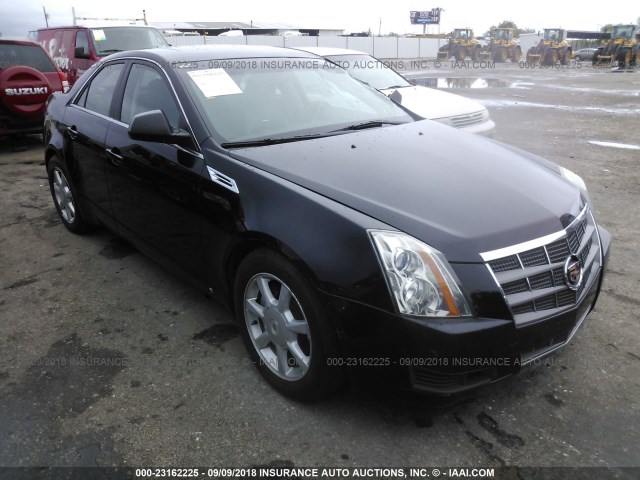 1G6DR57V680181903 - 2008 CADILLAC CTS HI FEATURE V6 BLACK photo 1