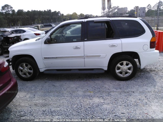 1GKDS13S022475674 - 2002 GMC ENVOY WHITE photo 3