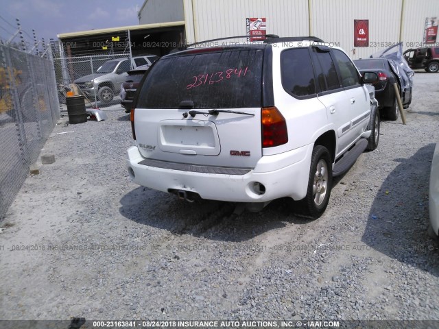 1GKDS13S022475674 - 2002 GMC ENVOY WHITE photo 4