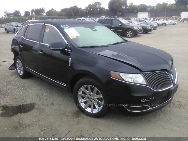 2LMHJ5NK5EBL59146 - 2014 LINCOLN MKT BLACK photo 1