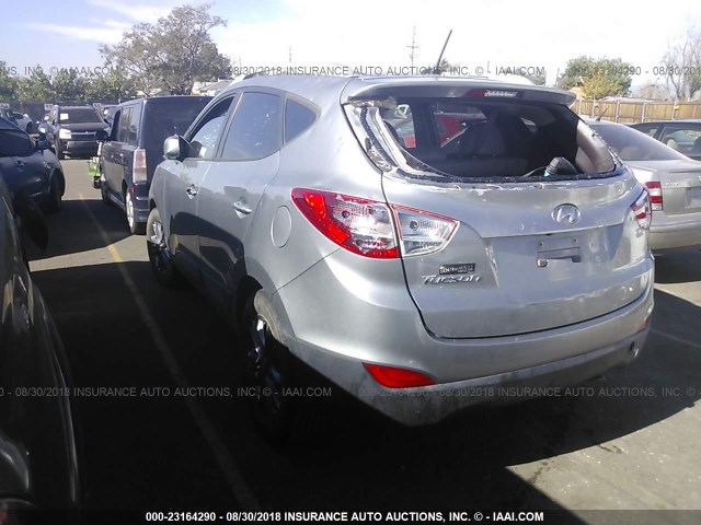 KM8JU3AG7FU996268 - 2015 HYUNDAI TUCSON LIMITED/SE SILVER photo 3