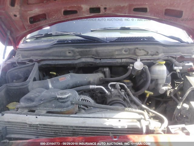 1D7KU28D43J538088 - 2003 DODGE RAM 2500 ST/SLT 红色 照片 10