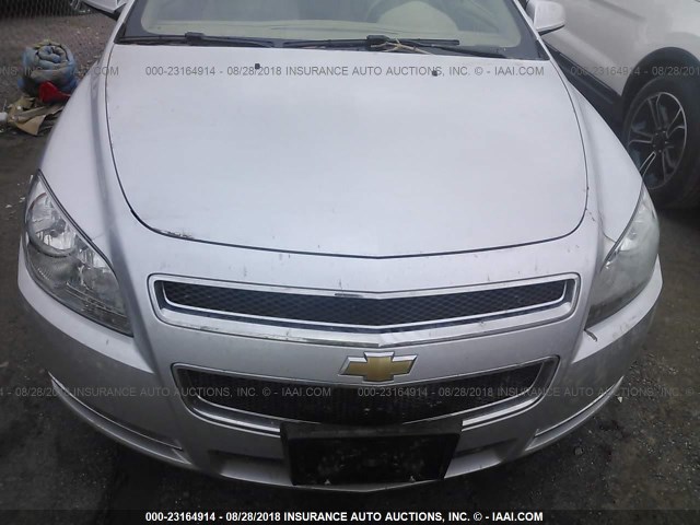 1G1ZF5E73CF340407 - 2012 CHEVROLET MALIBU 3LT ვერცხლისფერი ფოტო 6