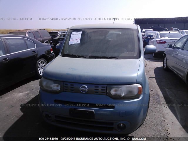 JN8AZ28R49T103270 - 2009 NISSAN CUBE S/SL BLUE photo 6