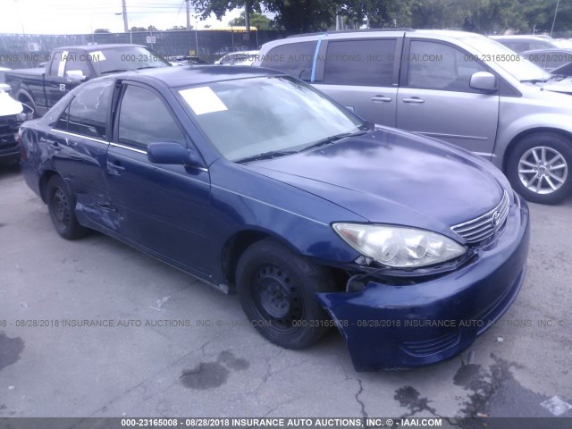 4T1BE32K26U126366 - 2006 TOYOTA CAMRY LE/XLE/SE BLUE photo 1