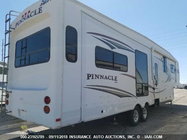 1UJCJ0BU5C1RB0201 - 2012 JAYCO PINNACLE FIFTH WHEEL  WHITE photo 5