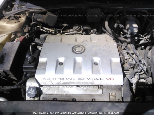 1G6KS54Y33U188528 - 2003 CADILLAC SEVILLE SLS SILVER photo 10