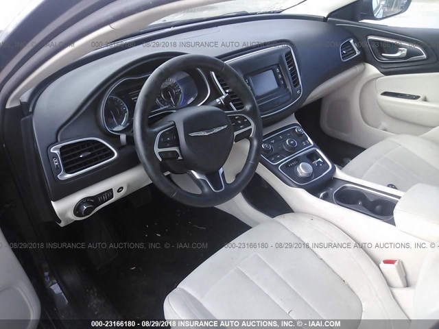 1C3CCCAB8FN504642 - 2015 CHRYSLER 200 GRAY photo 5