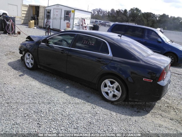 1G1ZB5E16BF377442 - 2011 CHEVROLET MALIBU LS 黑色 照片 3