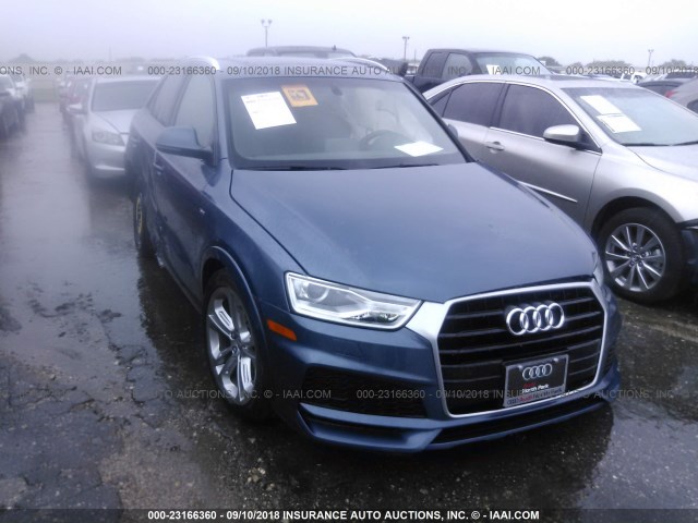 WA1BCCFS8JR026301 - 2018 AUDI Q3 PREMIUM BLUE photo 1