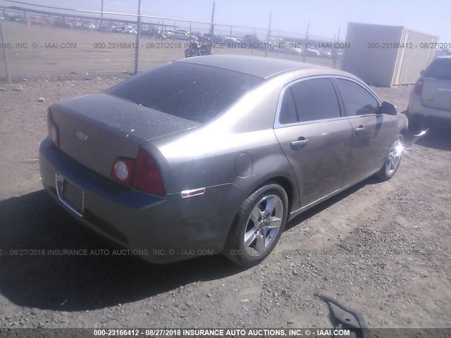 1G1ZC5EB3AF199204 - 2010 CHEVROLET MALIBU 1LT 金色 照片 4