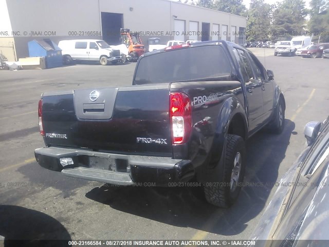 1N6AD0EV6BC436380 - 2011 NISSAN FRONTIER S/SV/SL/PRO-4X BLACK photo 4