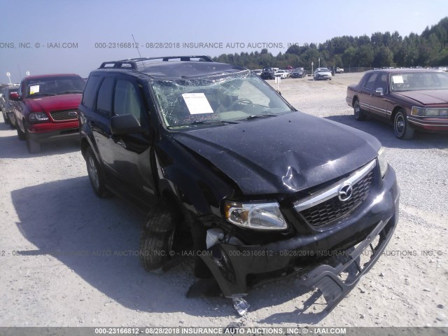 4F2CZ06148KM19908 - 2008 MAZDA TRIBUTE S BLACK photo 6