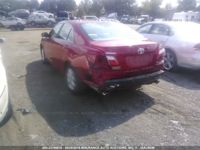 4T1BK46K19U084348 - 2009 TOYOTA CAMRY SE/LE/XLE 红色 照片 3