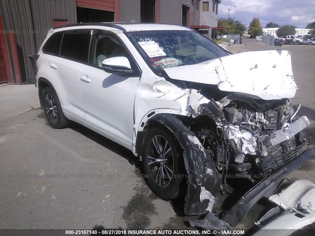 5TDJKRFH7GS232232 - 2016 TOYOTA HIGHLANDER XLE თეთრი ფოტო 1