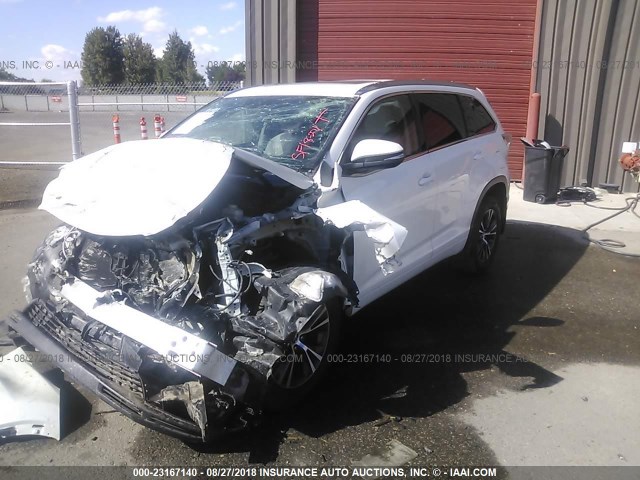 5TDJKRFH7GS232232 - 2016 TOYOTA HIGHLANDER XLE თეთრი ფოტო 2