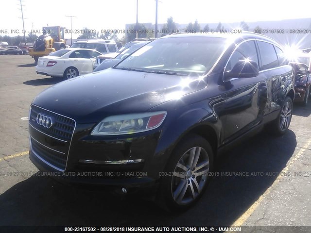 WA1BY74L38D014150 - 2008 AUDI Q7 3.6 QUATTRO PREMIUM BLACK photo 2