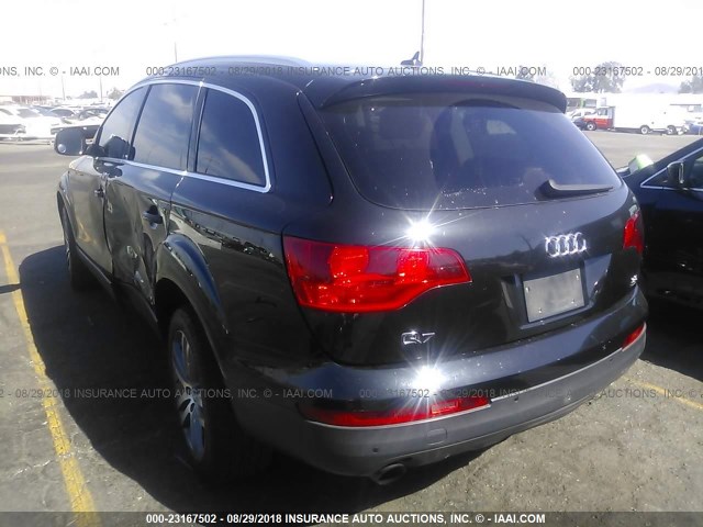 WA1BY74L38D014150 - 2008 AUDI Q7 3.6 QUATTRO PREMIUM BLACK photo 3