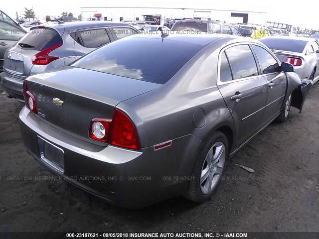 1G1ZB5E13BF222413 - 2011 CHEVROLET MALIBU LS 米色 照片 4
